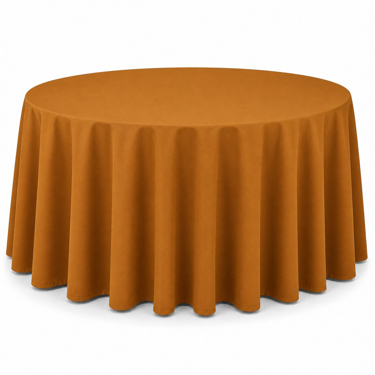Round Polyester Tablecloth 120"