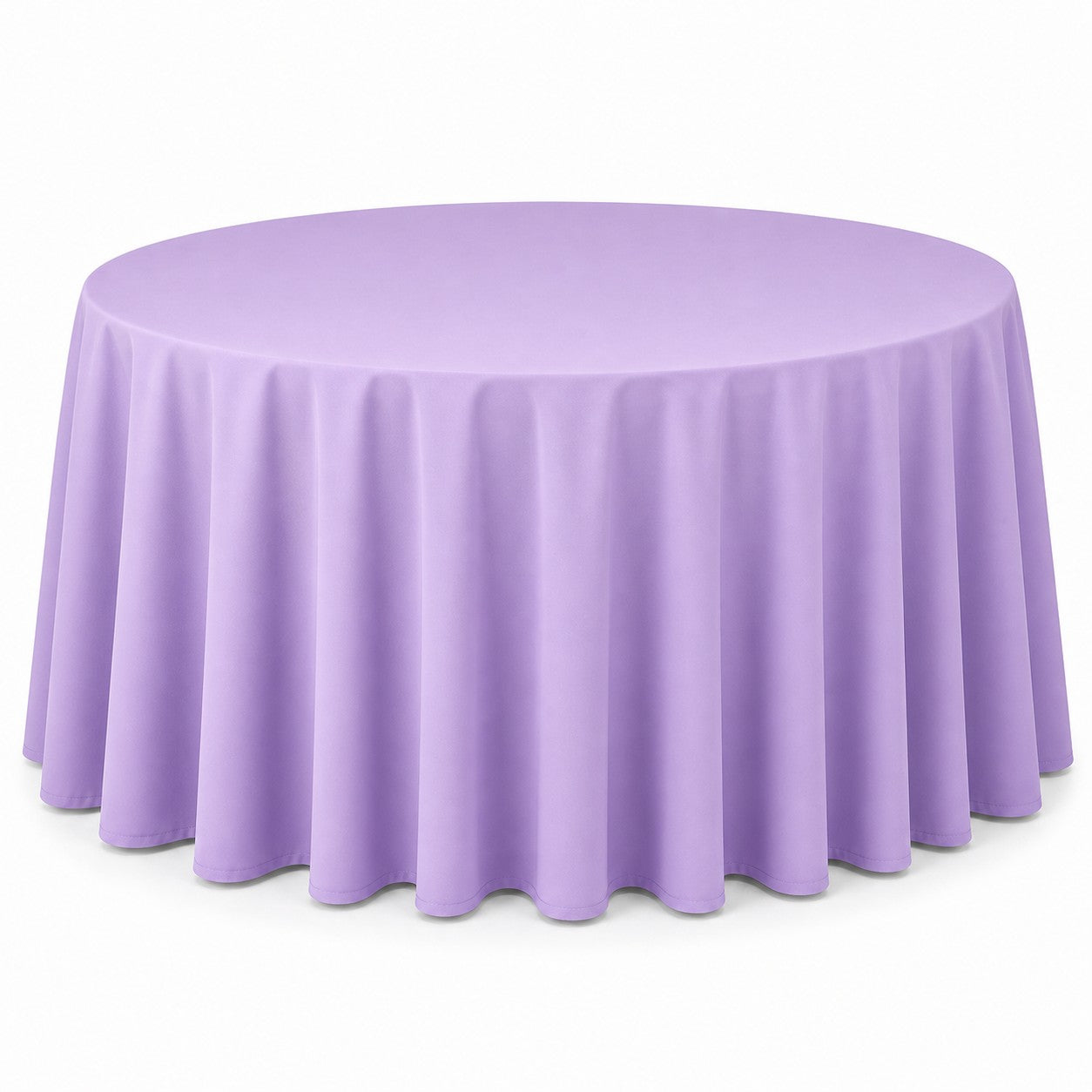 Round Polyester Tablecloth 120"