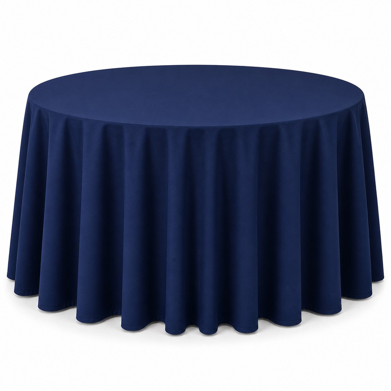 Round Polyester Tablecloth 120"