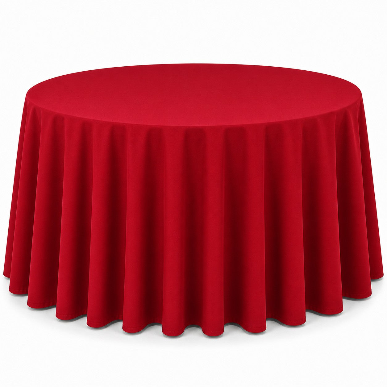 Round Polyester Tablecloth 120"