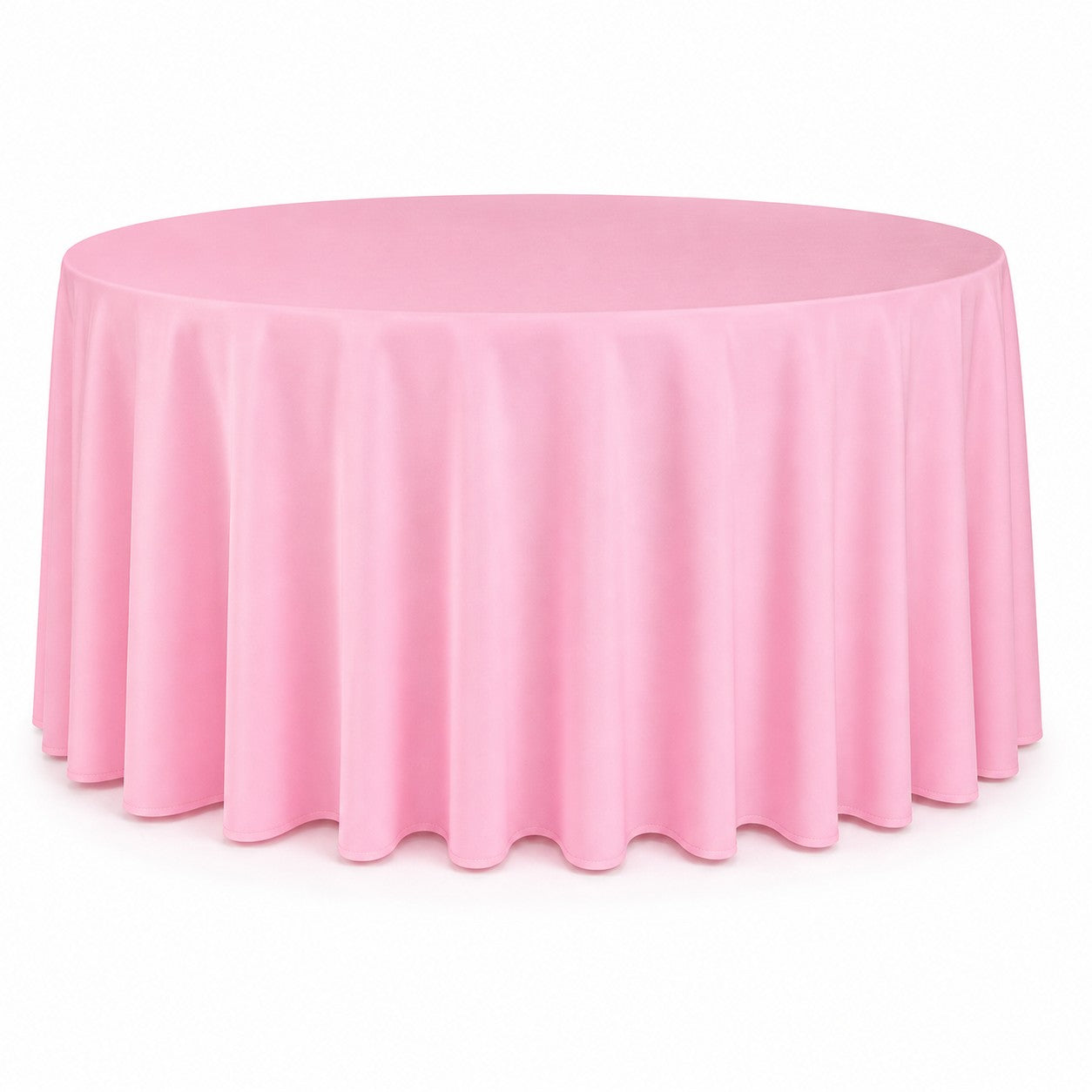Round Polyester Tablecloth 120"