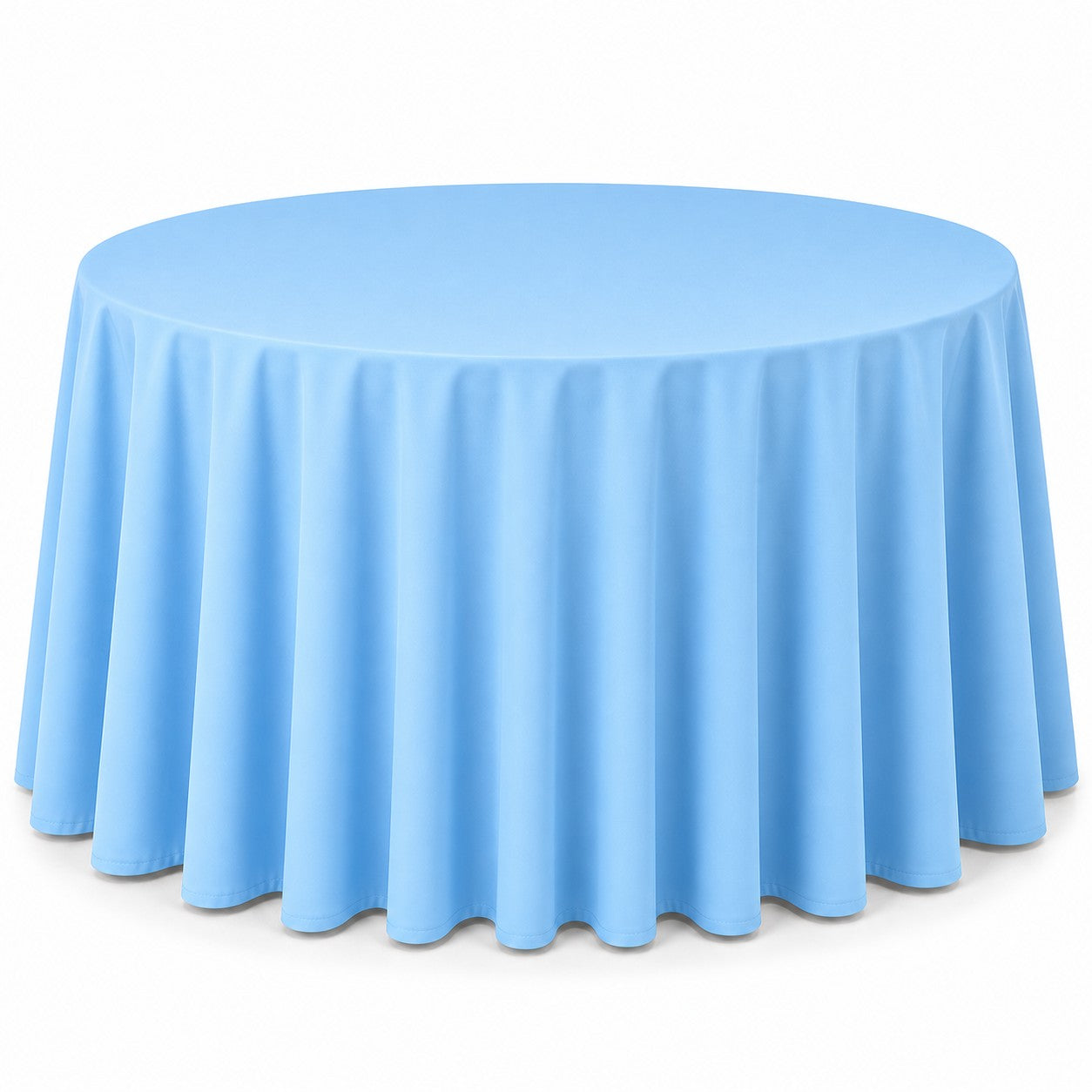 Round Polyester Tablecloth 120"