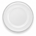 Plastic Charger Plate – Beaded