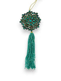 RHINESTONE TASSAL ORNAMENT