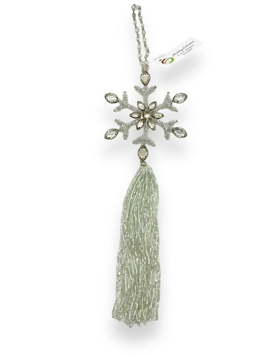 GLASS BEADED TASSAL ORNAMENT