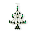 BRASS CHAIN TREE ORNAMENT 4"
