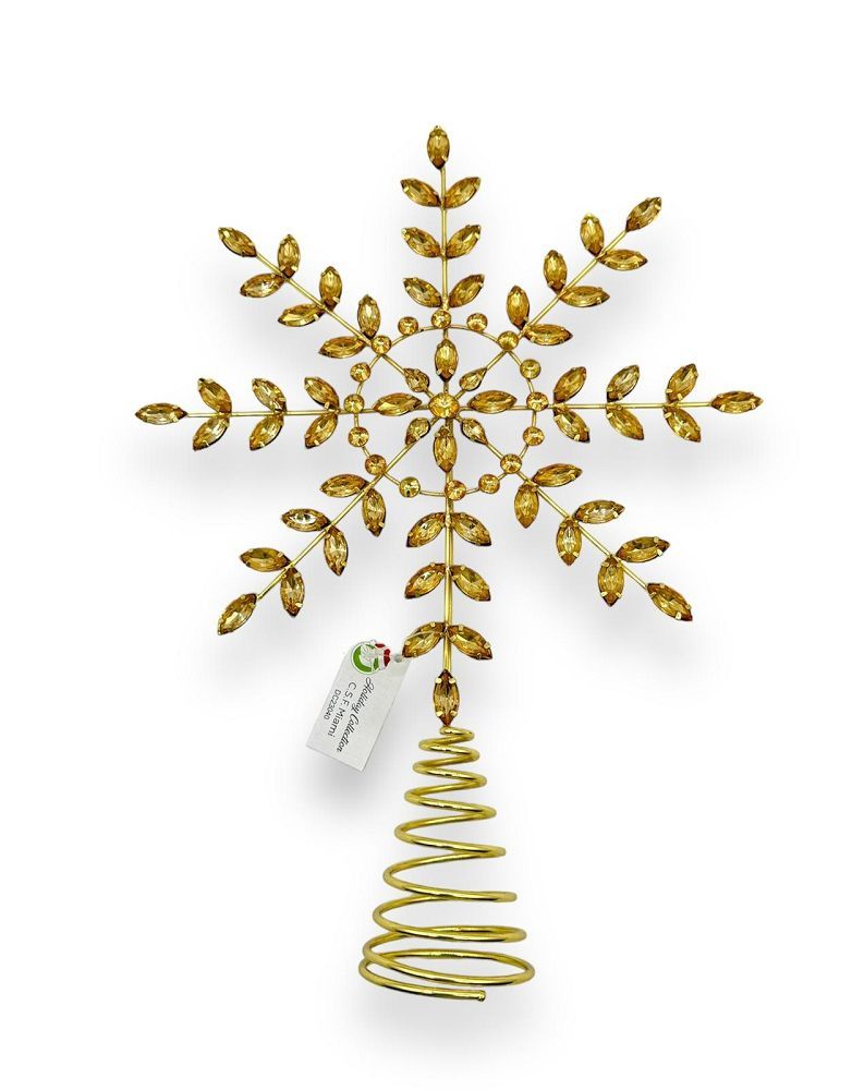 ACRYLIC RHINESTONE TREE TOPPER 33x25 cm