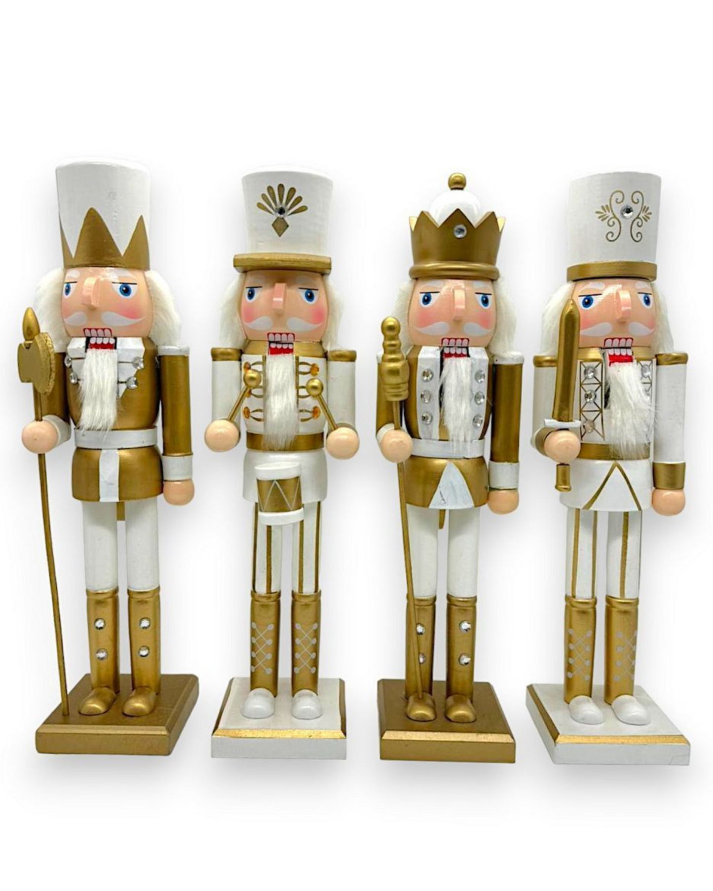 NUTCRACKER 15" GOLD 1PC