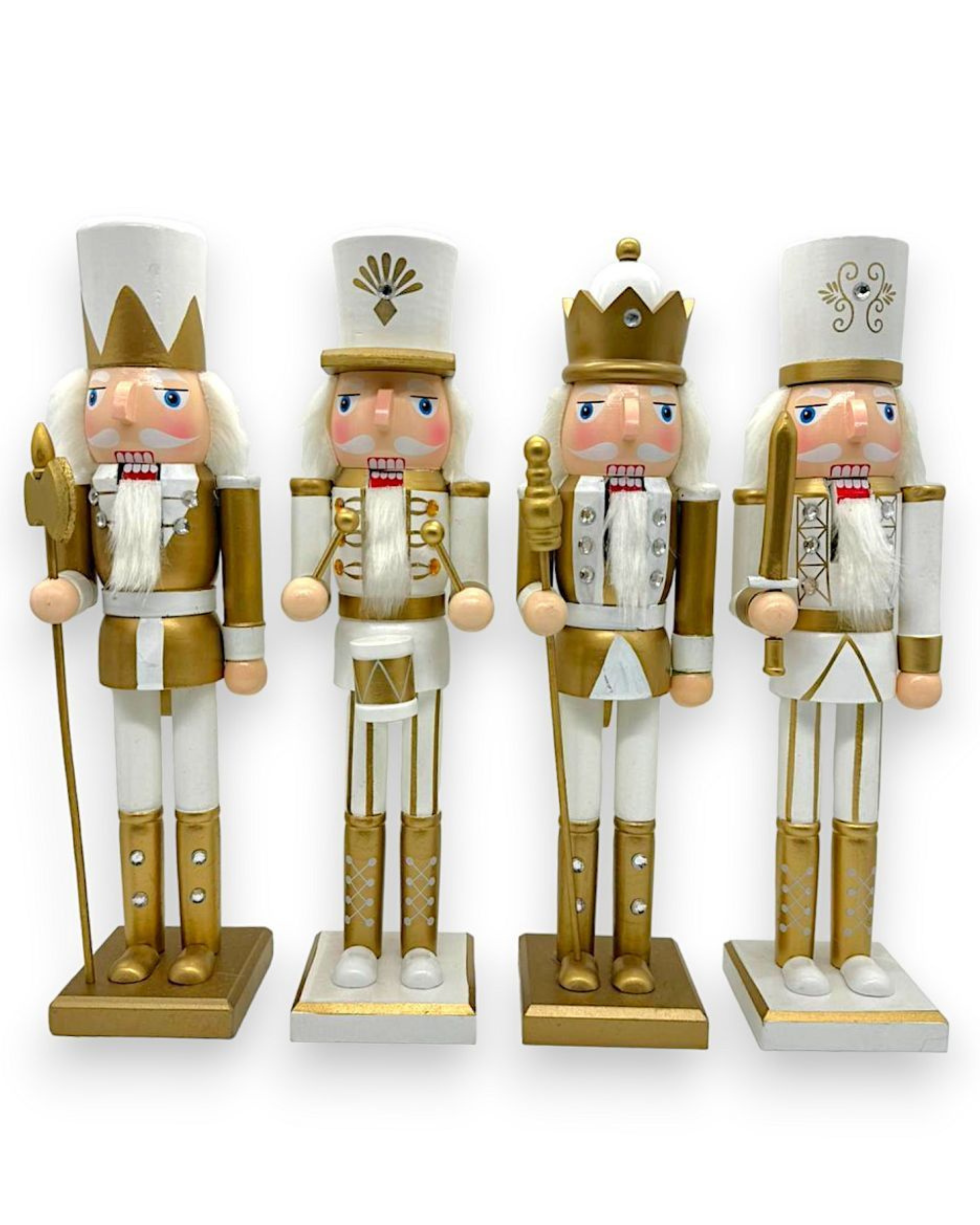 NUTCRACKER 15" GOLD 1PC
