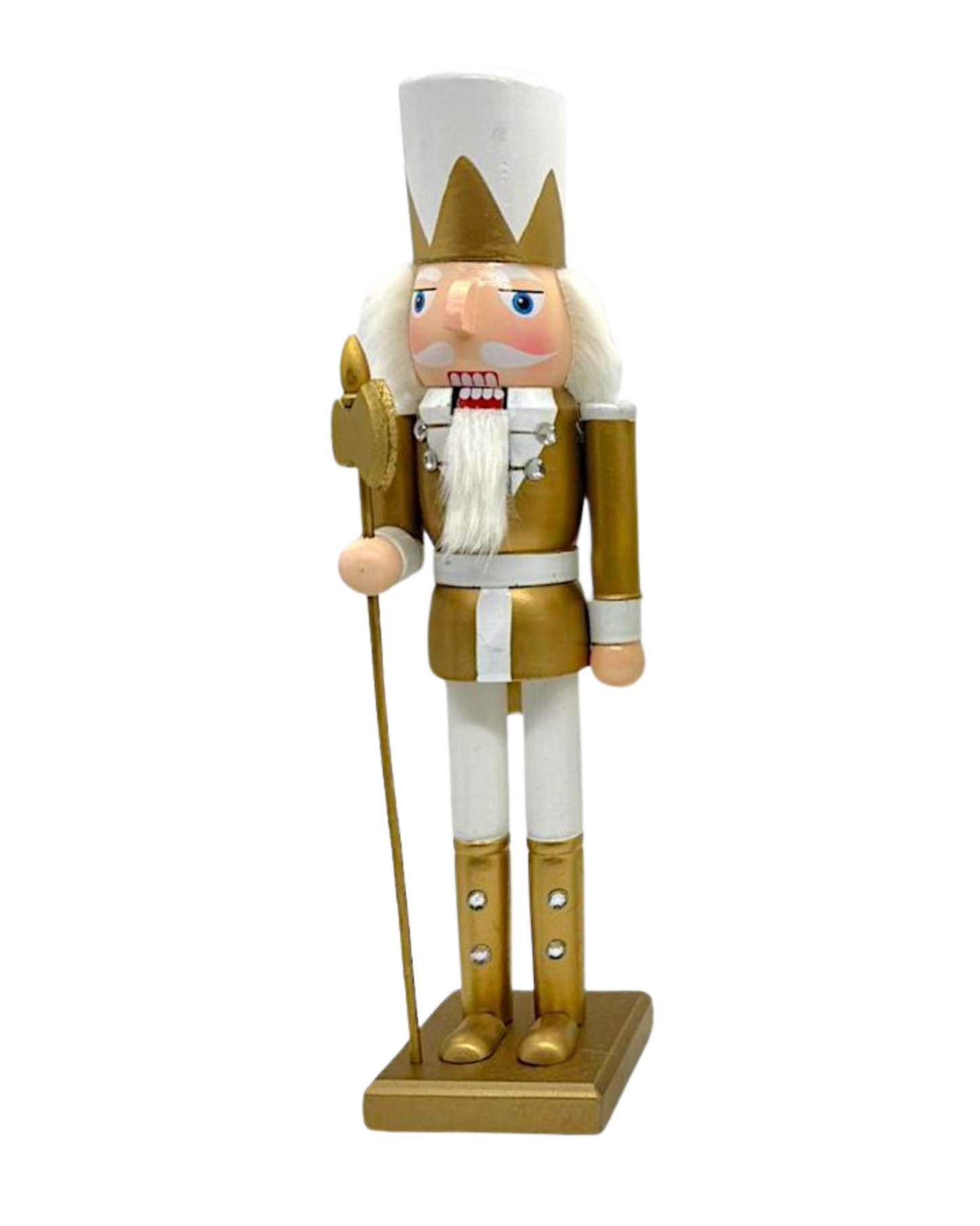 NUTCRACKER 15" GOLD 1PC