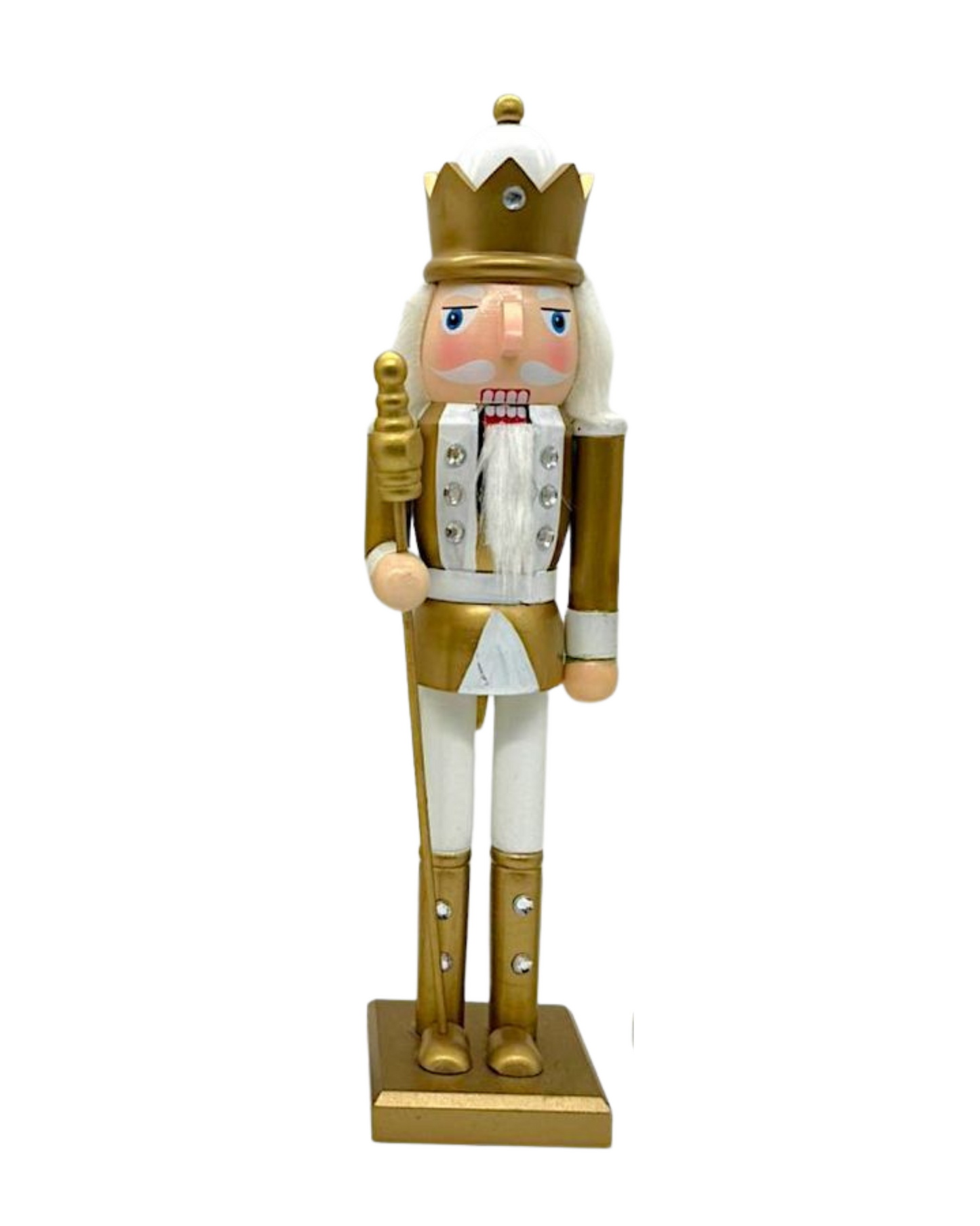 NUTCRACKER 15" GOLD 1PC