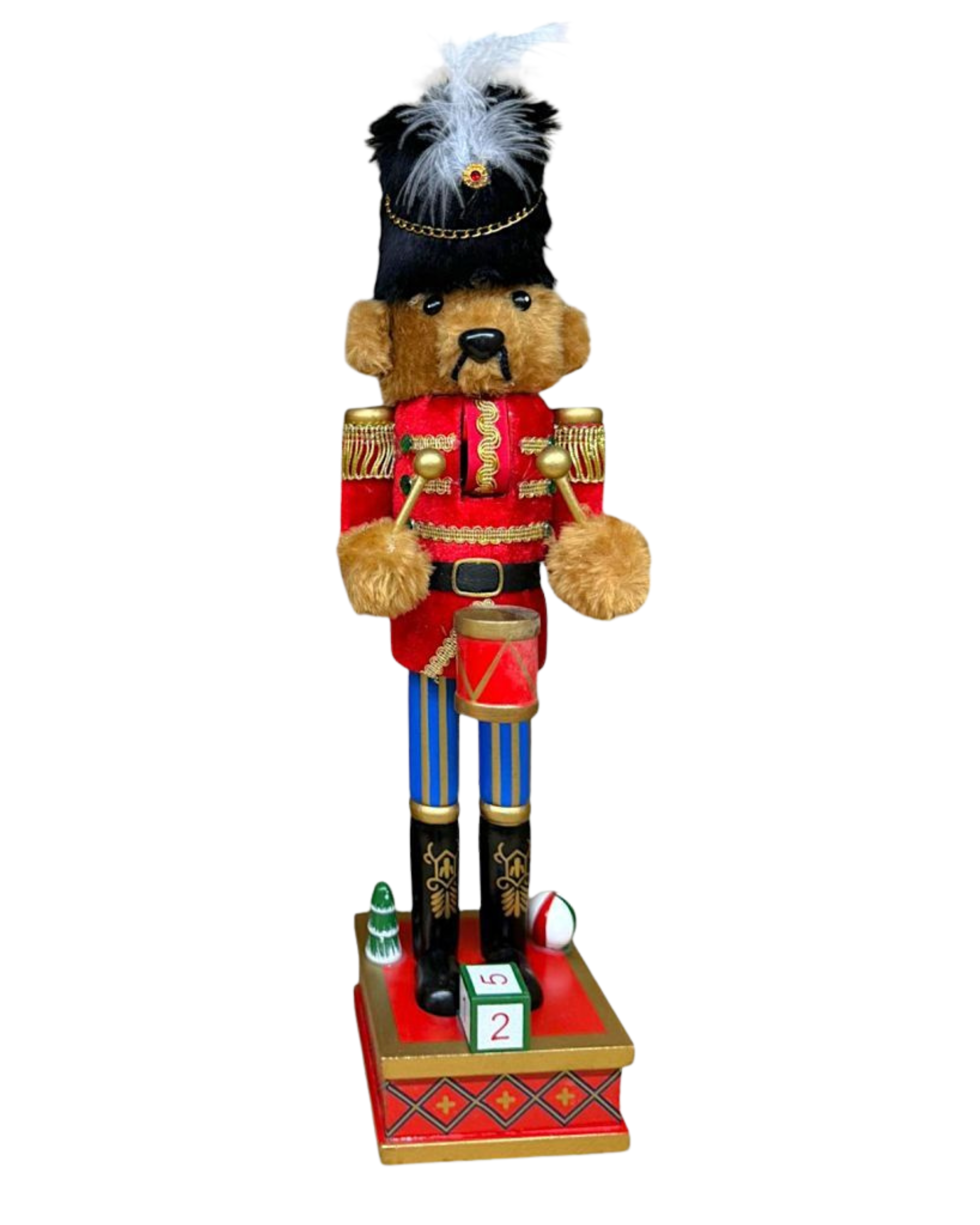 NUTCRACKER 15" TEDDY BEAR