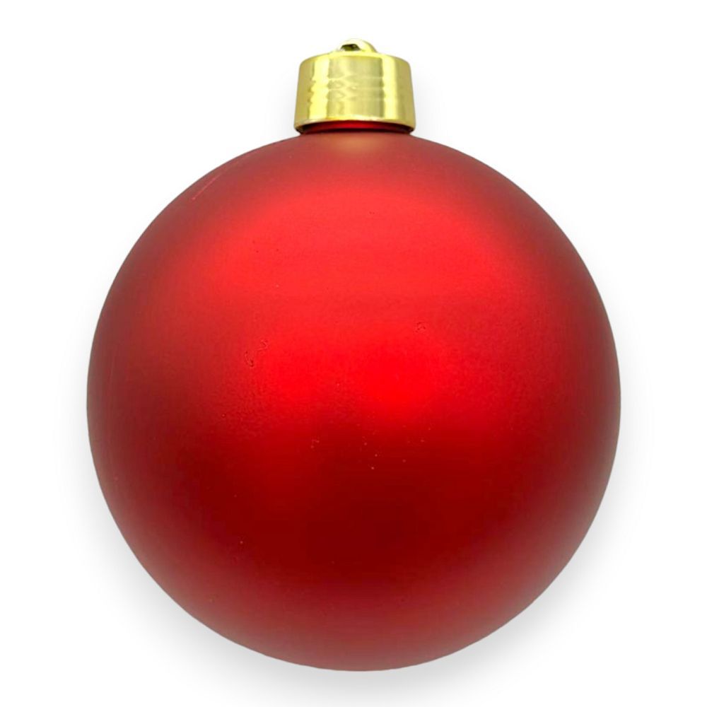 Christmas Plastic Ball 12" 1pc