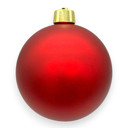 Christmas Plastic Ball 12" 1pc