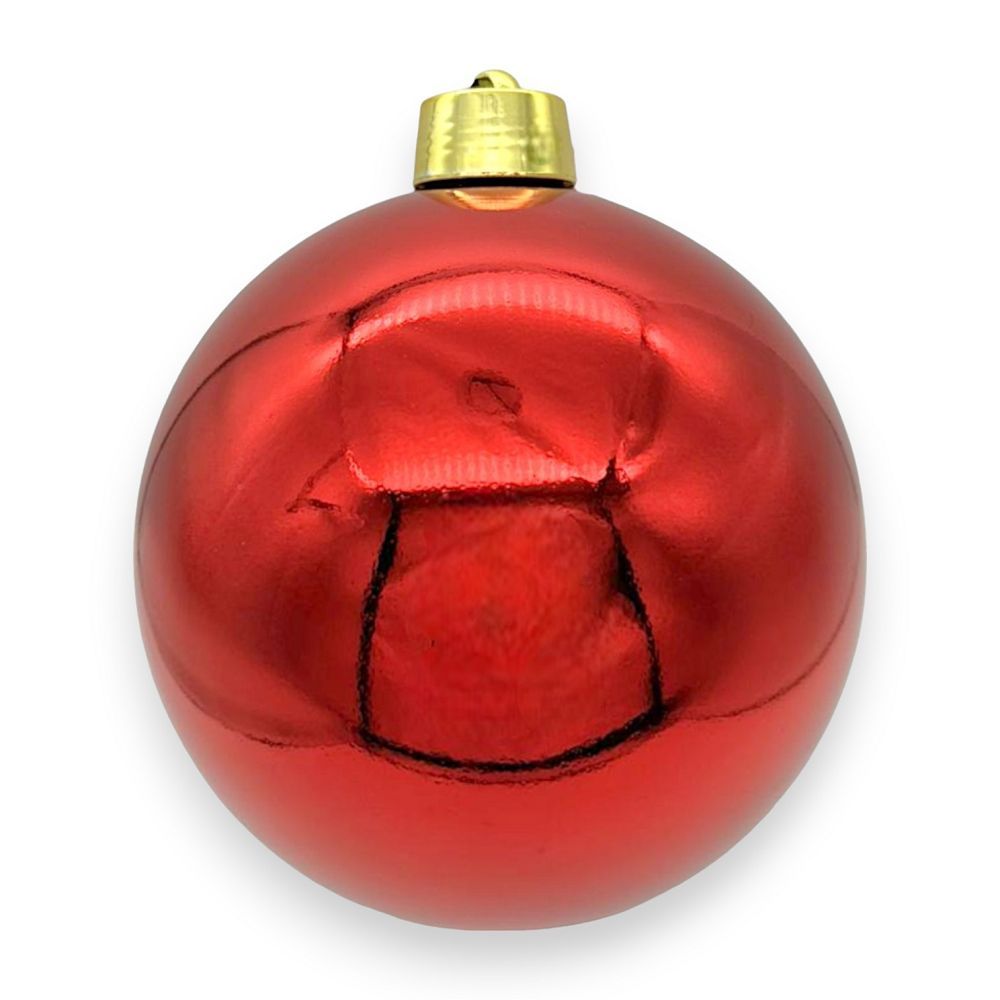 Christmas Plastic Ball 12" 1pc
