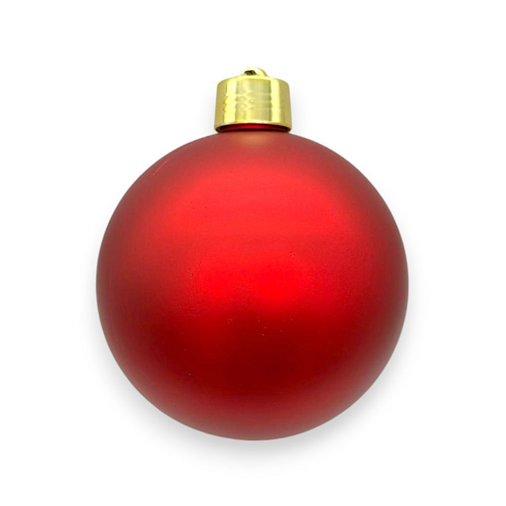 Christmas Matte Ball 8" 1pc