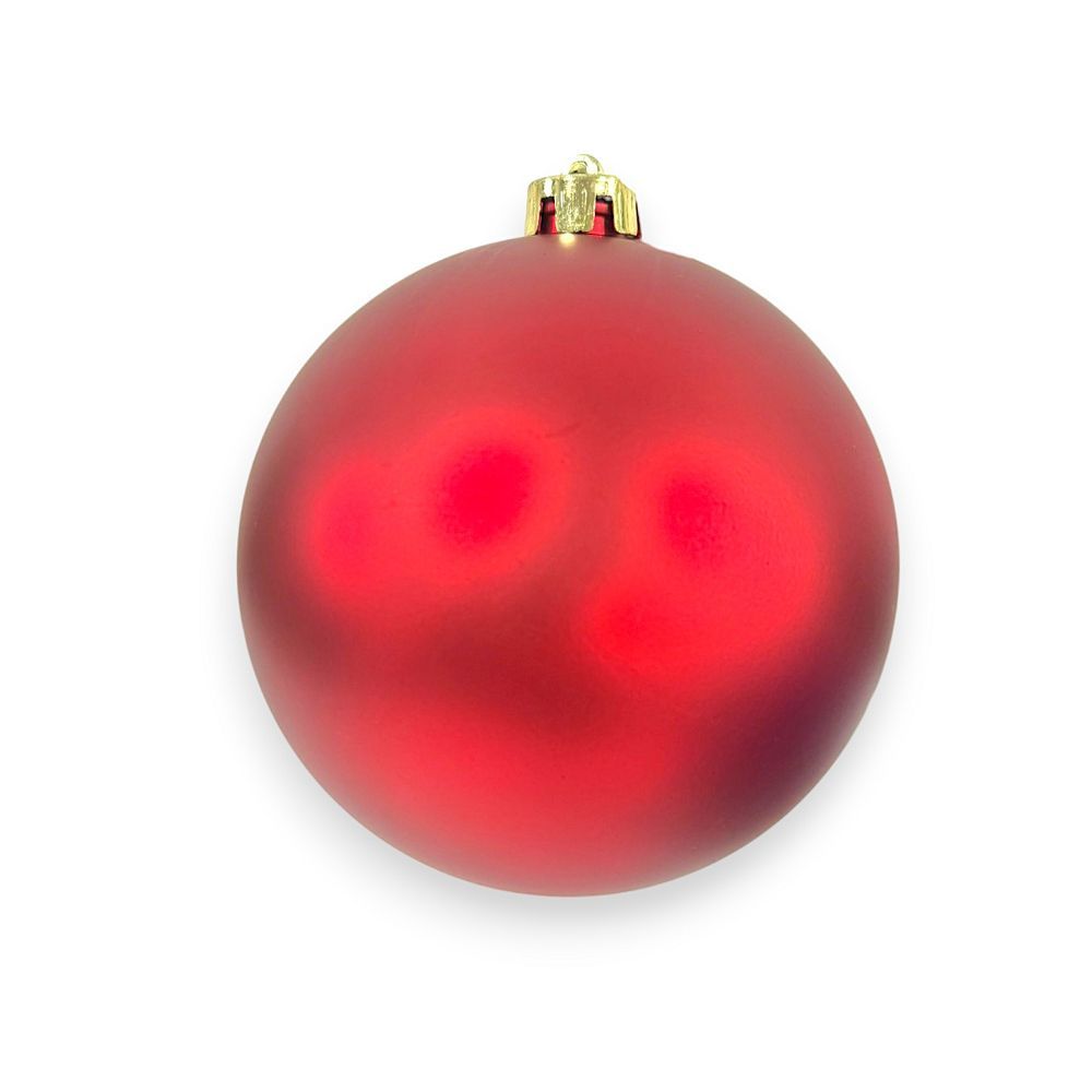 Christmas Matte Ball 6" 1pc