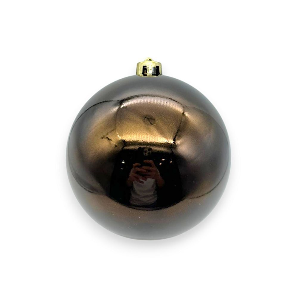 Christmas shiny ball 6" 1pc