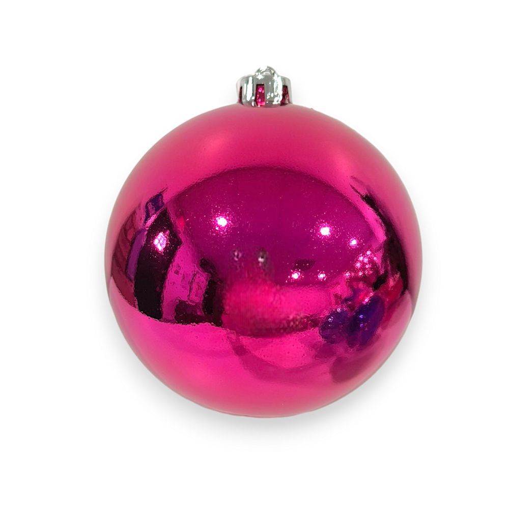 Christmas shiny ball 6" 1pc