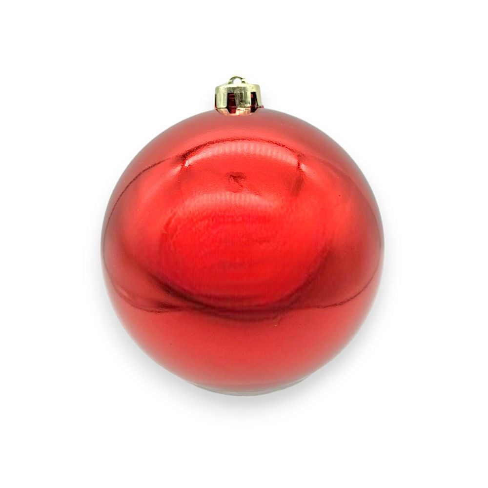 Christmas shiny ball 6" 1pc