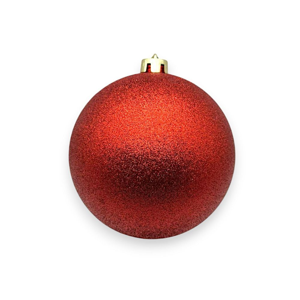 Christmas Glitter Ball 6" 1pc