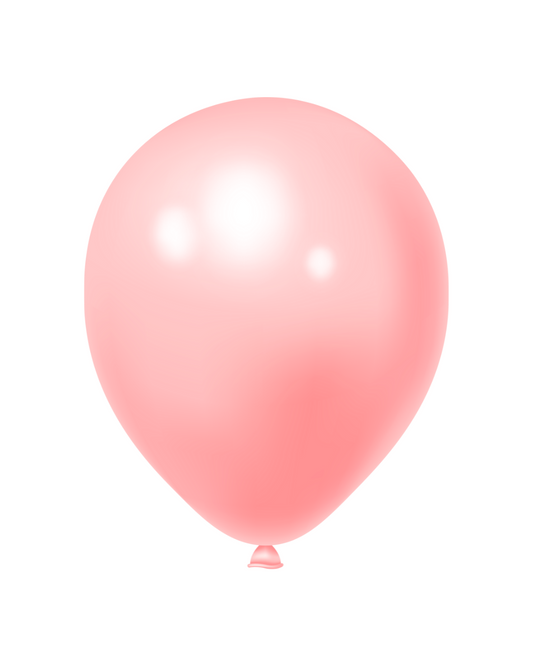 BALLOON 12" LATEX Light Pink 100pcs