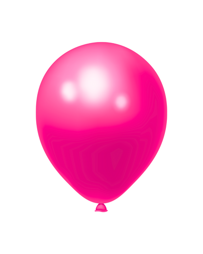 BALLOON 12" LATEX Fuchsia 100pcs