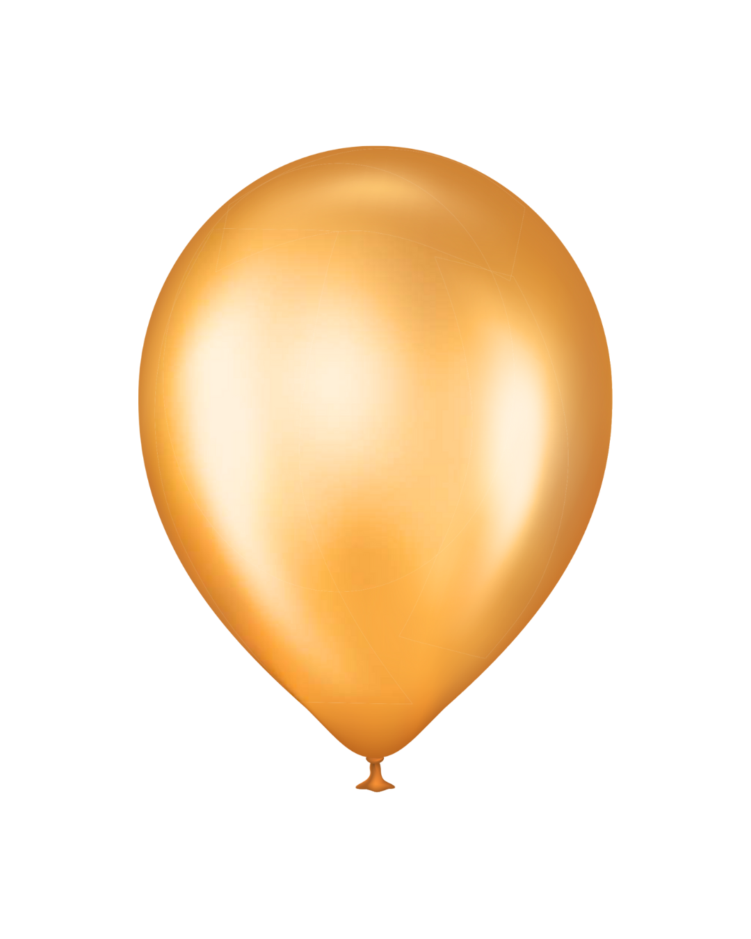 BALLOON 12" LATEX METALLIC GOLD 100pcs