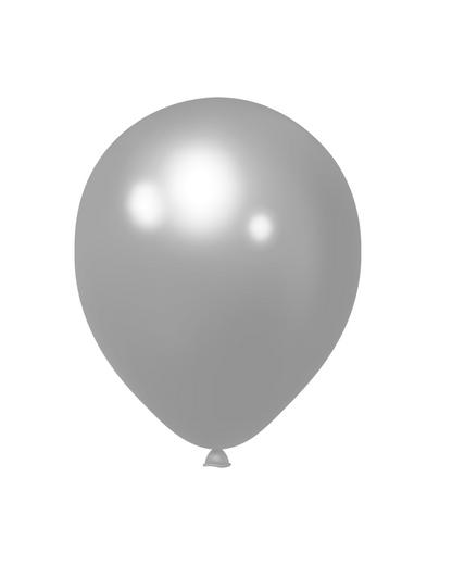 BALLOON 12" LATEX Grey 100pcs