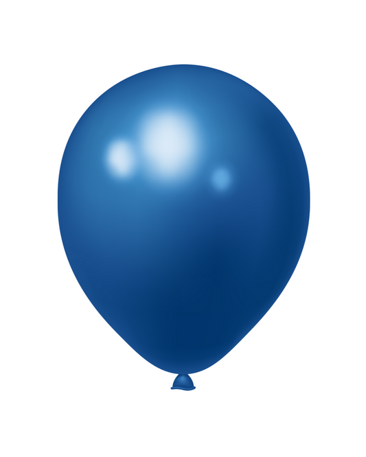 BALLOON 12" LATEX Navy Blue 100pcs