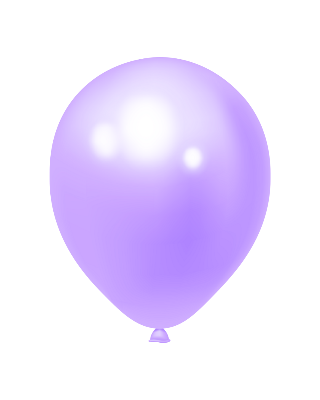 BALLOON 12" LATEX Light Purple 100pcs