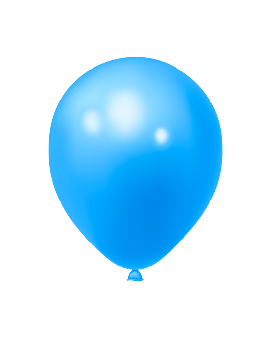 BALLOON 12" LATEX Light Blue 100pcs