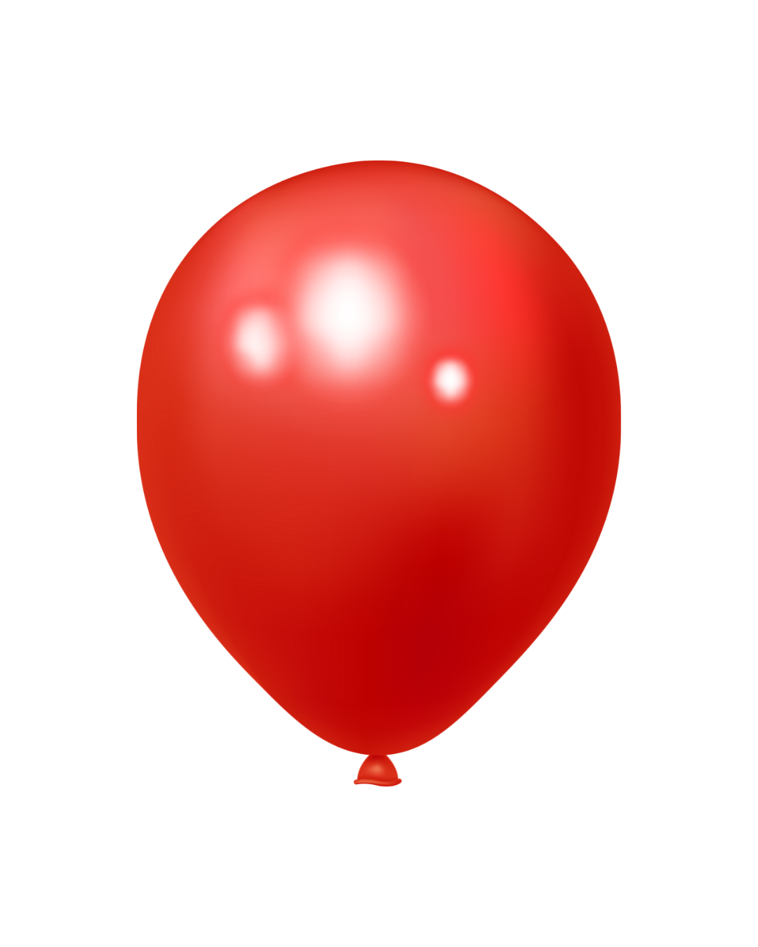 BALLOON 12" LATEX RED 100pcs