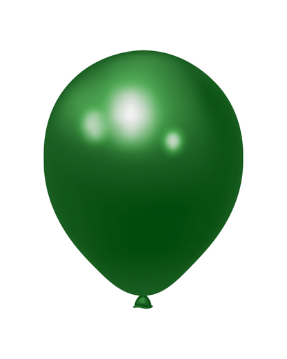 BALLOON 12" LATEX Dark Green 100pcs