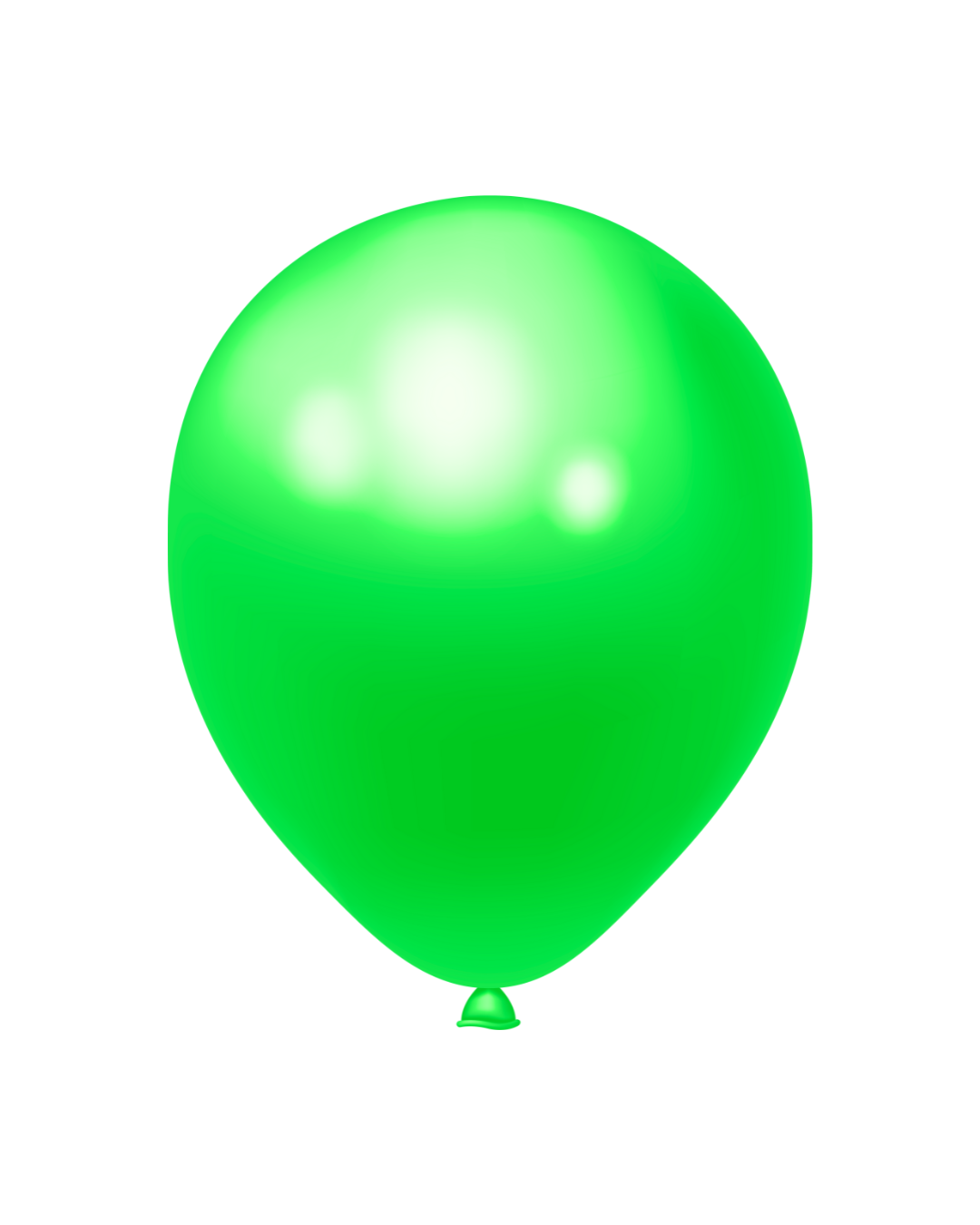 BALLOON 12" LATEX Apple Green 100pcs