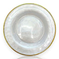 Glass Charger Plate – Pearl