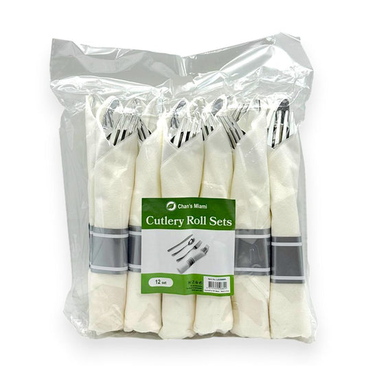 Cutlery Roll Sets – 12 Sets