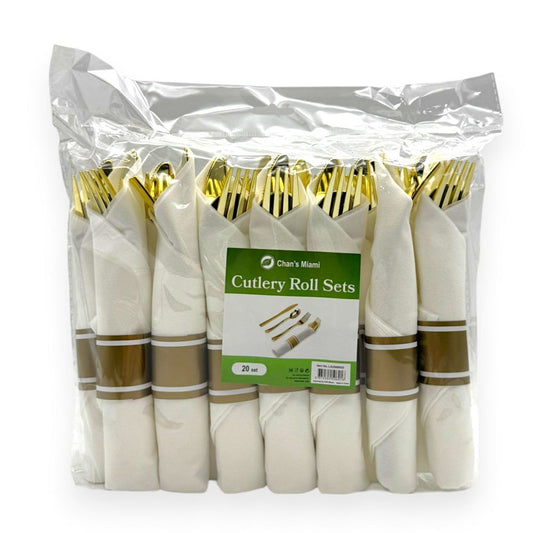 Cutlery Roll Sets – 20 Sets