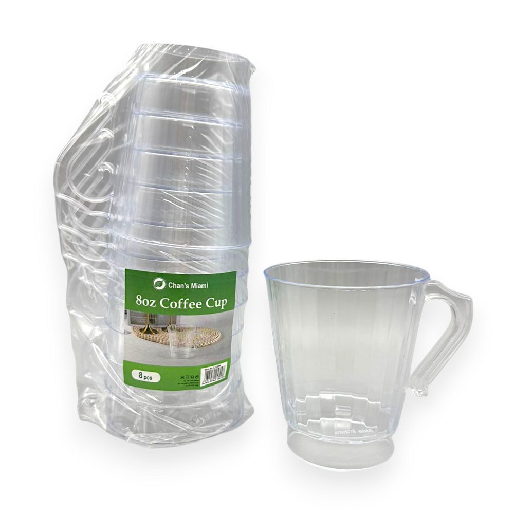 8oz Coffee Cup – 8PC Set