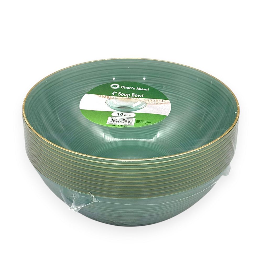 4" Disposable Soup Bowls 10pcs