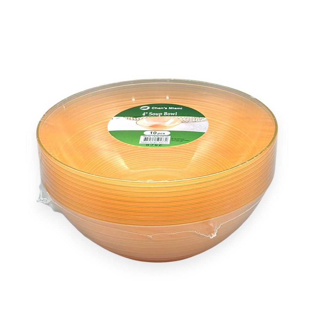 4" Disposable Soup Bowls 10pcs