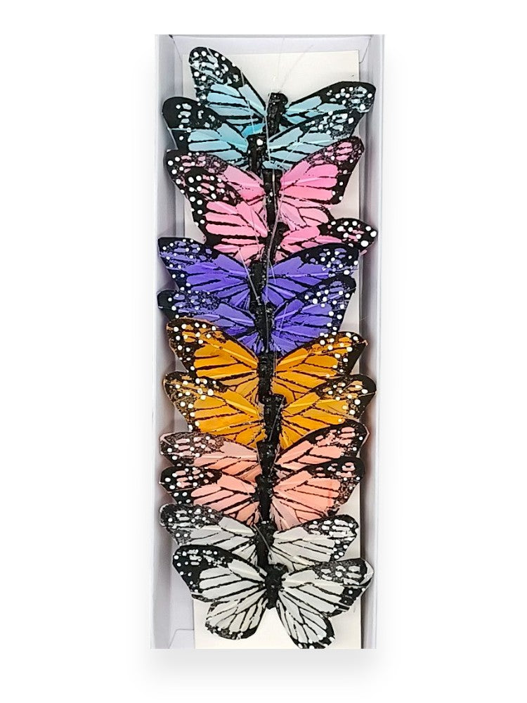 Decorative Butterflies 3" 12pcs
