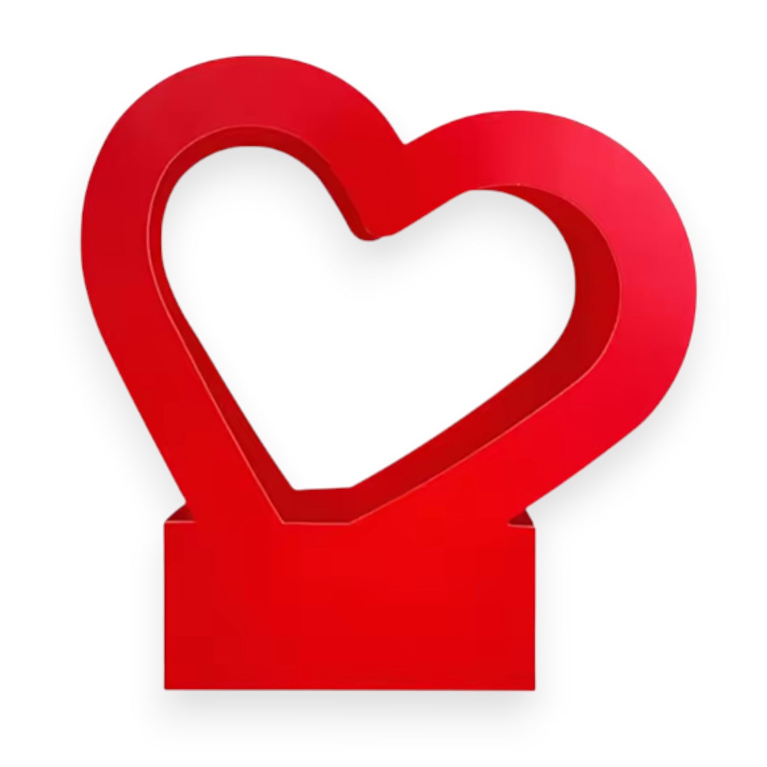 Heart-Shaped Floral Gift Box 10pcs