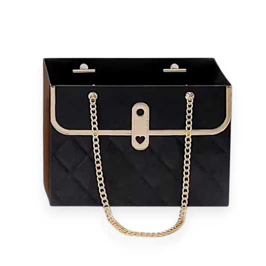 Purse Paper Gift Box with Chain 10pcs