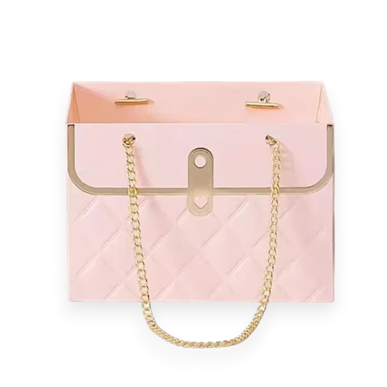 Purse Paper Gift Box with Chain 10pcs