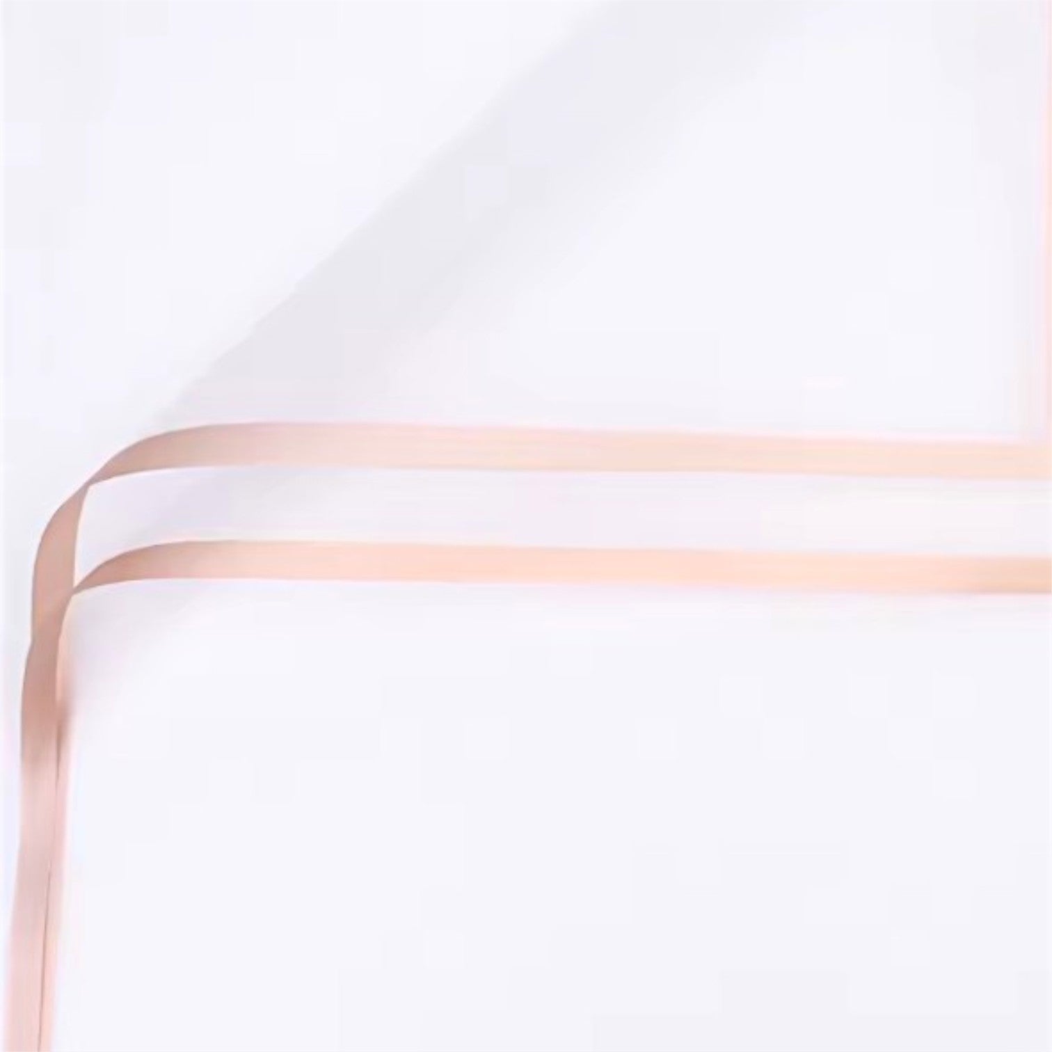 Flower Wrapping Paper with Gold Edge – 20 PCS