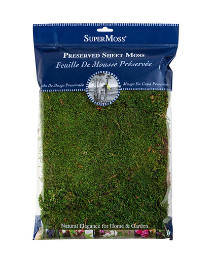 Preserved Sheet Moss