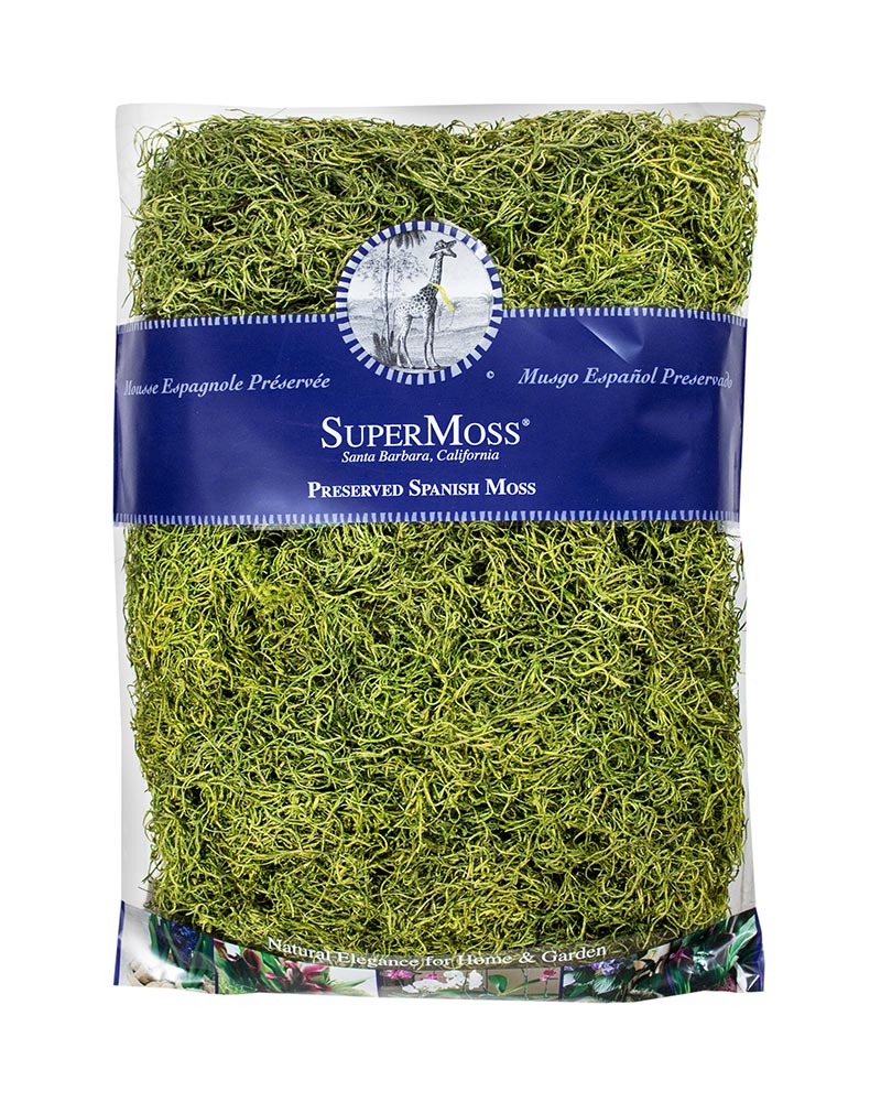 Preserved Spanish Moss 480" cu