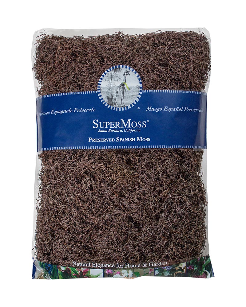 Preserved Spanish Moss 480" cu