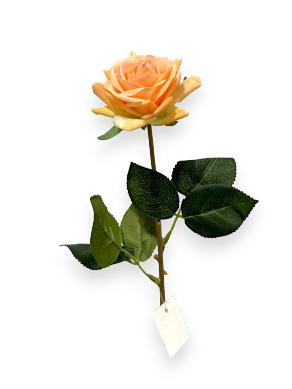 NATURAL TOUCH SINGLE ROSE – Chan's Silk Flowers, inc